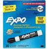 Expo Dry-erase Markers, Chisel Point, Nontoxic, 36/PK, Black SAN1920940